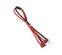 CAZSTYK Cordon d'alimentation 14 AWG de 30,5 cm de long avec prise T et connecteur de batterie XT 60 pour télécommande, câble adaptateur de batterie