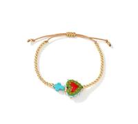 CAZSTYK Cordon réglable unique multicolore et cœur léger pour femmes adolescentes, taille unique, Comme décrit