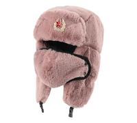 CAZSTYK Cosplay Lénine Chapeau Chaud Coupe-Vent Réglable Earflap Cap Imitation Lapins Fourrures Polyester Mélange Hiver Outoodr Chapeau Fausse Fourrure Chapeau, a, Taille unique