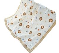 CAZSTYK Couverture d'emmaillotage pour bébé - 6 couches - En coton respirant - Pour nouveau-né - Pour la douche - Garçon et fille