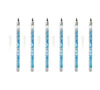 CAZSTYK Crayon sans encre Drift Sand, 6, Blue ROUND HEAD, Blue H | Écrivez en douceur pour écrire des croquis, des dessins, un crayon sans encre réutilisable