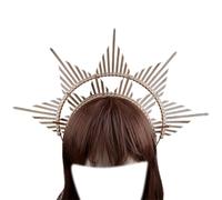 CAZSTYK Creative Angel Sunburst Serre-tête unisexe pour carnaval, Halloween, festival, fête costumée