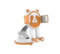 CAZSTYK Creative Panda Designs Support de téléphone pour voiture Ventouses Ventouses Tête sphérique rotative Convient pour un montage sécurisé sur les tableaux de bord Support de téléphone de voiture