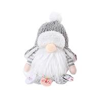 CAZSTYK de Collection de Noël pour poupée, Ornements, Silver Hat | Ornement de cuisine de chambre à coucher fait à la main, saisonnier d ' hiver, décoration d ' arbre de Table de maison,