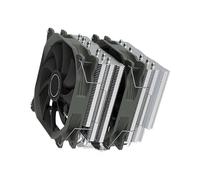 CAZSTYK Dispositif de gestion de la chaleur à double tour de 143 mm utilisant la technologie avancée de distribution de la chaleur et une capacité de 285 W pour ordinateur construit un réfrigérateur