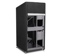 CAZSTYK Durability Oxford Housse de cage à chat en tissu Oxford pour une utilisation en intérieur et en extérieur offrant une solution d'abri fiable