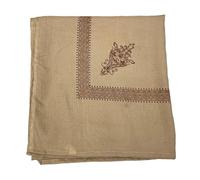CAZSTYK Écharpe Shemagh multi-usage en coton de 132 cm pour femme et homme, voyage et événement culturel, rassemblement ou usage quotidien, écharpe de protection du visage et du cou, kaki, Taille