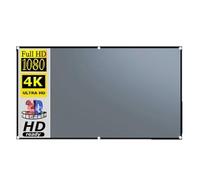 CAZSTYK Écran portable 16:10 en alliage métallique avec installation facile pour le camping et les présentations Écran coulissant antireflet