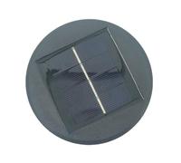 CAZSTYK Efficiency Panneau solaire polycristallin pour lampes de jardin extérieures avec design étanche Panneau simple
