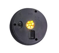 CAZSTYK Efficiency Panneau solaire polycristallin pour lampes de jardin extérieures avec design étanche Panneau simple