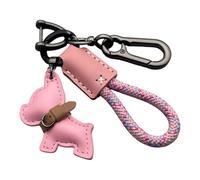 CAZSTYK Élégant chien français en cuir PU avec prise en main confortable pour les trajets et cadeaux