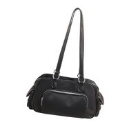 CAZSTYK Élégant sac à bandoulière surdimensionné en polyuréthane avec poignées renforcées, sac à main à l'intérieur des aisselles, sac de courses tendance pour femmes et filles, résistant à l'usure