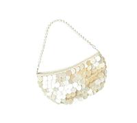 CAZSTYK Élégant sac à main français vintage texture coquillage sac à main compact de soirée sac à main décontracté pour diverses occasions sac à main à bandoulière
