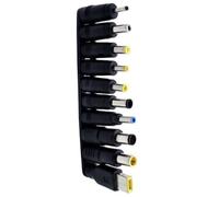 CAZSTYK Ensemble d'adaptateurs d'alimentation multifonction comprenant 8 pièces/10 connecteurs adaptateurs de conversion pour ordinateurs portables et ordinateurs portables