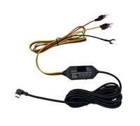 CAZSTYK Ensemble de câbles de type C pour enregistreur de conduite avec défense d'énergie réglable en 4 étapes et moniteur d'électricité LED Câble de surveillance de la batterie du véhicule