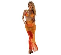CAZSTYK Ensemble de maillot de bain séparé haut et bas en polyester texturé adapté pour la plage et la piscine