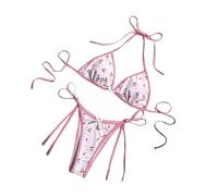 CAZSTYK Ensemble de maillots de bain avec liens réglables respirants et confortables pour la plage, la plage, les vacances