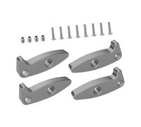 CAZSTYK Ensemble de mises à niveau de suspension en aluminium 7075 robuste pour ramper les roches adaptées à l'échelle 1/30 SCX30 modèles Crawlerbot Execution Parts