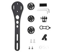CAZSTYK Ensemble de supports compacts résistants à la rouille pour vélo - Support stable pour ordinateur de vélo - Accessoires de cyclisme - Support d'appareil photo