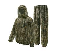 CAZSTYK Ensemble de vêtements de défense à manches et moustiques, coupe ample et confortable pour le désert de la jungle, les excursions en plein air, filet à capuche, vêtements bloquant les mouches