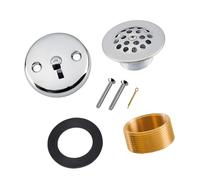 CAZSTYK Ensemble de vidange permanent en alliage de bronze pour baignoire - Résistance à l'oxydation - Haute efficacité - Plan immunitaire contre l'oxydation