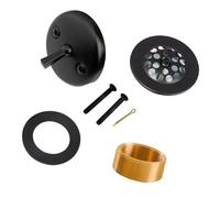 CAZSTYK Ensemble de vidange permanent en alliage de bronze pour baignoire - Résistance à l'oxydation - Haute efficacité - Plan immunitaire contre l'oxydation