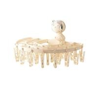 CAZSTYK Étagère à linge pliable et résistante à la rouille - Solution de séchage murale pour vêtements - Ours