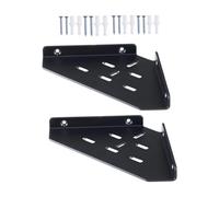 CAZSTYK Étagère d'angle en acrylique pour un rangement efficace de la salle de bain, du salon