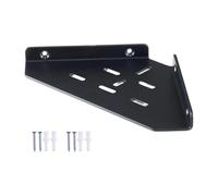 CAZSTYK Étagère d'angle en acrylique transparent qui améliore la décoration avec un rangement sécurisé