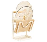 CAZSTYK Étagère murale à plusieurs rangs économes en espace, étagères modifiables pour petite cuisine, cuisine contemporaine