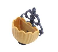 CAZSTYK Étagère murale compacte pour affichage de poupée, économiseur d'espace créatif avec bords arrondis