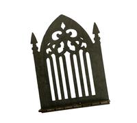 CAZSTYK Étagère verticale en bois noir pour économiser de l'espace pour l'organisation de la maison et la décoration artistique de la maison