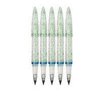 CAZSTYK éternel en acrylique, 5 pièces, en, Starry sky green | sans encre en plastique, pointe remplaçable pour l ' écriture, le dessin, l ' artistique, la