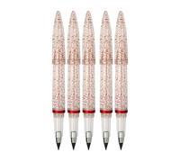 CAZSTYK éternel en acrylique, 5 pièces, en, Starry sky red | sans encre en plastique, pointe remplaçable pour l ' écriture, le dessin, l ' artistique, la
