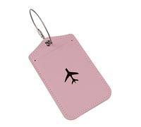 CAZSTYK Étiquettes de voyage en cuir PU avec planches en acier, sac de voyage, bagage avec sac en cuir PU en acier, valise pratique, b, Beauté de masse