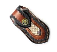 CAZSTYK Étui de découpe en cuir pliable pour homme