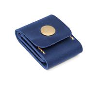CAZSTYK Étui de protection en cuir pour médiators, bleu