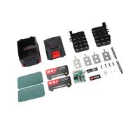 CAZSTYK Étui pratique pour batterie 18650 5/15/10 cellules avec affichage LED et support de batterie, texture ABS pour outils étanche