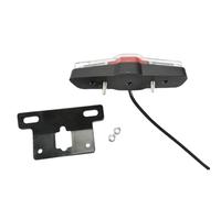 CAZSTYK Feu arrière de frein électrique 36-60 V avec clignotants, lampe de support arrière, feu d'avertissement de vélo de nuit, feux arrière
