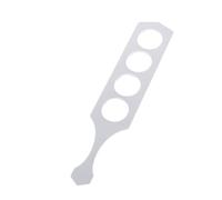 CAZSTYK Gabarit de planche à découper en acrylique transparent pour planche à vin et plateau de service en verre multifonction