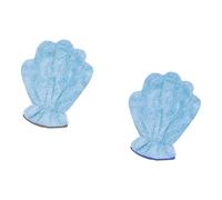 CAZSTYK Gants de bain épais en tissu doux pour une absorption efficace de l'eau et un massage doux pendant l'heure du bain Gants de nettoyage flexibles