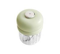 CAZSTYK Hachoir électrique pour aliments - Broyeur d'ail - Moulin à viande - Hachoir à légumes - Machine compacte - Outil de hachage des aliments - 350 ml - Presse-purée