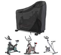CAZSTYK Housse coupe-vent imperméable pour vélo d'appartement avec cordon de serrage réglable pour intérieur et extérieur