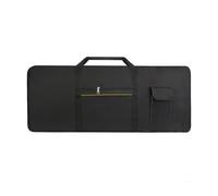 CAZSTYK Housse de protection pour clavier électrique 61 touches en tissu Oxford imperméable et double poche