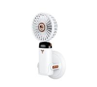 CAZSTYK Joli ventilateur USB confortable et puissant à fixation murale pour le camping, parfait par temps chaud, léger
