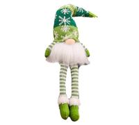 CAZSTYK Jolies décorations de Noël - Poupée lumineuse avec longue casquette Rudolph - Elfes nains - Figurine de récolte - Décorations de Noël pour Thanksgiving - Pour l'extérieur