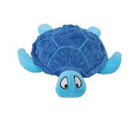 CAZSTYK Jouet à mâcher pour chiot avec couineur en forme de tortue molaire - Thème animal de dessin animé interactif pour petits chiens