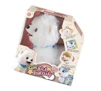 CAZSTYK Jouet électrique interactif en peluche avec son réaliste et action de robot pour tout-petits - Jouet éducatif pour animaux de compagnie