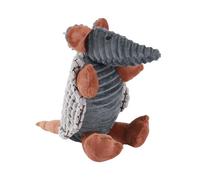 CAZSTYK Jouet en peluche léger pour chiens avec son couineur pour attirer l'attention et fibre de maïs pour le nettoyage des dents