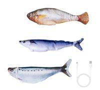 CAZSTYK Jouet interactif rechargeable en forme de poisson flottant pour chats d'intérieur